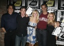 David Rockwell, Christian Borle, Laura Bell Bundy, Jerry Mitchell and Orfeh Photo