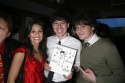 Lea Michele, John Gallagher, Jr. and Jonathan Groff Photo