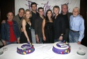 Anthony Fedorov with Tom Jones and cast members including Burke Moses, Julie Craig, J Photo