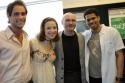 Josh Strickland, Jenn Gambatese, Phil Collins and Chester Gregory Photo