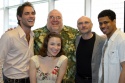 Josh Strickland, Jenn Gambatese, Michael Lassell, Phil Collins and Chester Gregory Photo
