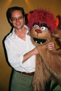 Michael Riedel and Trekkie Monster Photo