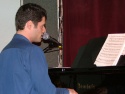 Tom at the piano Photo