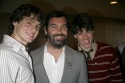 Jonathan Groff, Duncan Sheik, and John Gallagher Jr. Photo