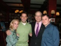 Sarah Saltzberg, Steve Rosen (Co-Creator/Performer), Jed Bernstein and Dan Lipton Photo