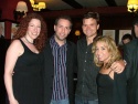Lisa Jolley, David Rossmer (Co-Creator/Performer), Hunter Foster and Jen Cody Photo