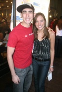 Max Crumm and Laura Osnes Photo