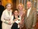 Laura Bell Bundy, Mr. and Mrs. Gerald Schoenfeld and granddaughter Photo