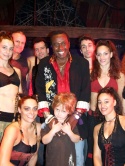 Ben Vereen, Ajun, and the cast of Be Photo