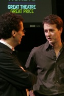 Tony Kushner and Edward Norton Photo