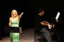 Kate Reinders with Vadim Feichtner at the piano, performing "Waiting in the Wings" (M Photo