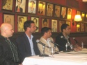 Michael Cerveris, Liev Schreiber, RaÃºl Esparza and Harry Lennix take questions fro Photo
