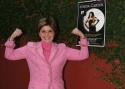 Gloria Allred shows off her Wonder Woman muscles Photo