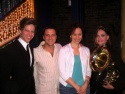 (From left to right): James Donegan (as Raul Esparza), Raul Esparza, Barbara Walsh an Photo