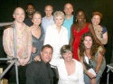 Cast members, joined by producer Michael Alden, director Lucy Sexton and Kathleen Rus Photo