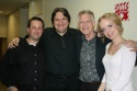 Jay Mack (Percussion), James Bassi (Piano), Michael Montel and Nancy Anderson Photo