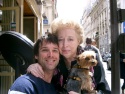 Hugh Panaro saved this woman's little dog in the streets of Paris (no lie!) Photo