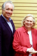 Filmmaker Rick McKay and Barbara Cook at Barnes and Noble signing Photo
