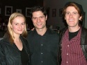 A trio of composers and lyricists Nell Benjamin,
Tom Kitt and Larry O'Keefe Photo