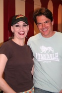 Beth Leavel (The Drowsy Chaperone) and Troy Britton Johnson (Robert Martin, The Bride Photo