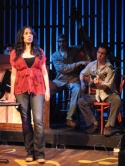 Mariand Torres as "Mona" and Ritt Henn and Jason Chimonides as "The McGnats" Photo