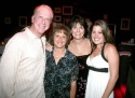 Ron Abel, Eleanor Albano (Abel's lyricist for the musical Rockwell), Lucie Arnaz and  Photo