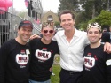 Steve Gouveia, Jeremy Kushnier, Mayor Gavin Newsom and Jarrod Spector Photo