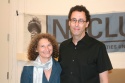 Donna Lieberman (Executive Director NYCLU) and Tony Kushner (Host) Photo
