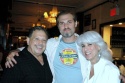 Ellis Nassour (BroadwayStars.com), Marc Kudisch and Jamie deRoy Photo