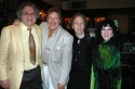 William Wolf (Drama Desk President), Robert R. Blume, Scott and Barbara Siegel Photo