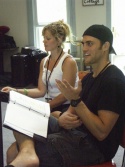 Elizabeth Stanley and Cheyenne Jackson Photo