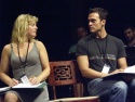 Elizabeth Stanley and Cheyenne Jackson Photo