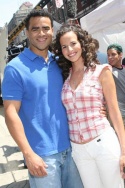 Christopher Jackson and Mandy Gonzalez Photo