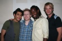 Justin Johnston, Anthony Rapp, Marcus Paul James and Kyle Post Photo