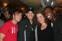 Curtis Holbrook, James Carpinello, Mary Testa and Andre Ward Photo