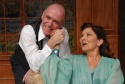 Political candidate Grant Matthews (right, played by Walter Cotter) cajoles wife Mary Photo