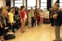 The students perform "Children of Eden" for Stephen Schwartz Photo