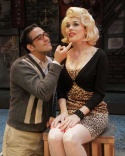 Eric Santagata (Seymour) and Julie Connors (Audrey) performing "Suddenly Seymour" Photo