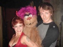 Jenny Lee Ramos (Jersey Boys) with Trekkie Monster and Christian Anderson Photo