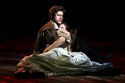 Aaron Tviet (D'Artagnan) cradles Jenny Fellner (Constance) Photo