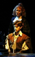 Kate Baldwin (Milady de Winter) seduces Aaron Tviet (D'Artagnan) Photo