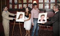 Ashley Brown and Gavin Lee's caricatures are revealed Photo