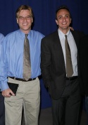 Aaron Sorkin and Hank Azaria Photo