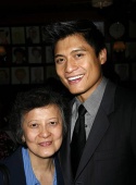 Paolo Montalban and mother Photo