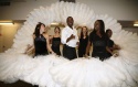 Brian McKnight with cast of Chicago Photo