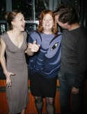 Alison Pill, Theresa Rebeck and Dylan Baker Photo