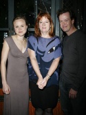 Alison Pill, Theresa Rebeck and Dylan Baker Photo