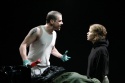 Michael Mosley as Alex and Lisa Joyce as Jesse in Vengeance: Skin & Bones written by  Photo