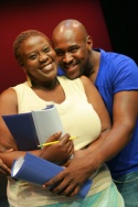 Capathia Jenkins as Marge with John Eric Parker as Harry Photo