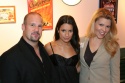 Ross Stoner (Associate Director), Lea Michele, Jennifer Johns (Program Director) Photo